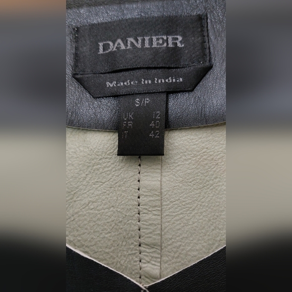 Danier Black Leather Top - Picture 2 of 5